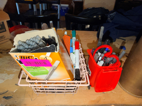(1) LOT OF OFFICE SUPPLIES