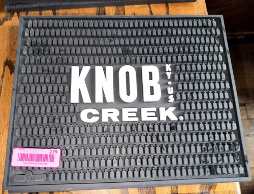 (2) KNOB CREEK LARGE BAR MATS