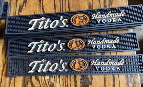 (7) TITOS BAR MATS