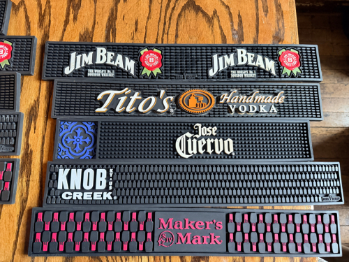 (5) ASSORTED BAR MATS