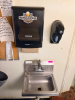 WALL MOUNTED STAINLESS HAND SINK. - 2
