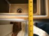 40" THREE WELL STAINLESS POT SINK. - 5