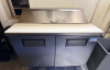 TRUE 48" SANDWICH PREP COOLER.