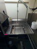 36" RIGHT SIDE STAINLESS SOIL TABLE W/ SPRAY SINK. - 2