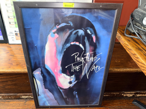 PINK FLOYDS THE WALL FRAME POSTER