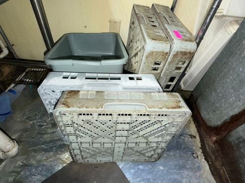 (4) DISHWASHER RACKS/