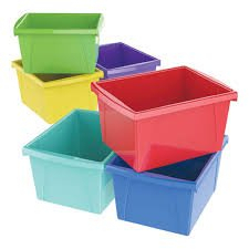(1) BOX OF MISC RANDOM BINS