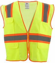 (1) CASE OF (50) TRAFFIC VEST
