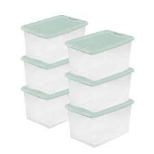 (6) LATCHING BOX STORAGE