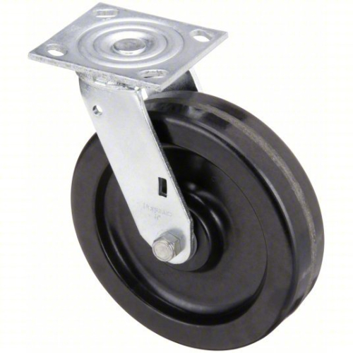(4) PLATE CASTER WHEEL, SWIVEL
