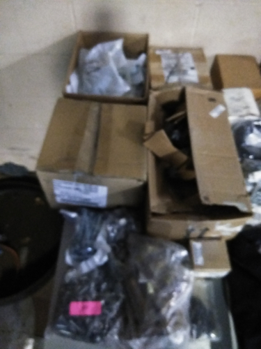 (1) TABLE OF MISC NUTS AND BOLTS