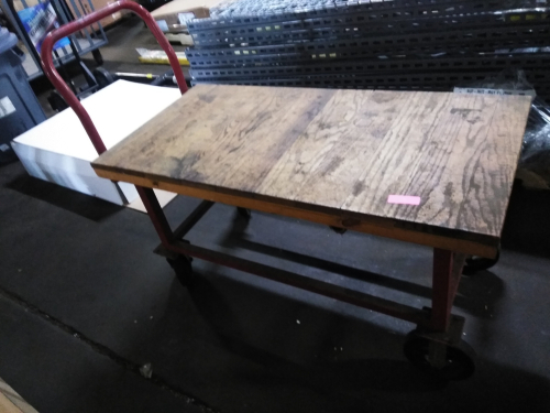 (1) HANDMADE UTILITY CART