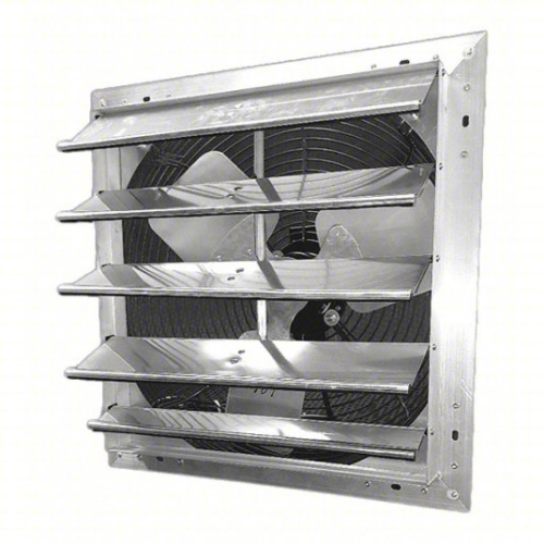 (1) SHUTTER MOUNT EXHAUST FAN