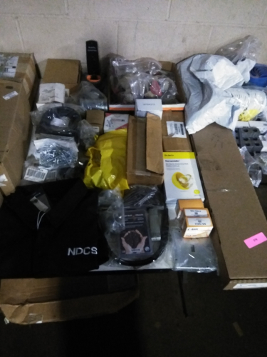 (1) TABLE OF MISC ITEMS