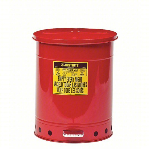 (1) OILY WASTE CAN