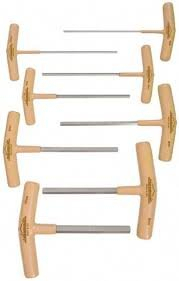 (2) T-HANDLE HEX KEY SET