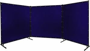 (2) WELDING SCREEN AND CURTAIN
