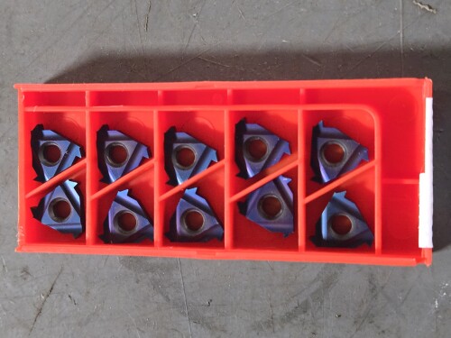 (10) LAYDOWN THREADING INSERTS