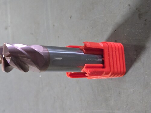 (2) 5 FLUTE CARBIDE END MILL