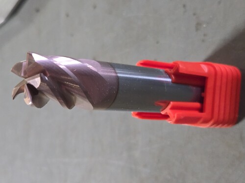 (1) SOLID CARBIDE SQ END MILL