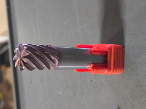 (4) CARBIDE CORNER RADIUS END MILLS