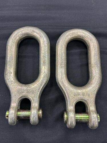 (2) CLEVIS HOOKS WITH PINS