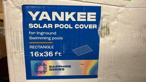 YANKEE SOLAR POOL COVER FOR INGROUND SWIMMING POOLS