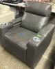 MACYS GREYMEL LEATHER POWER RECLINER - 6