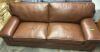 MYARS 91INCH LEATHER SOFA - 2