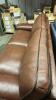 MYARS 91INCH LEATHER SOFA - 4