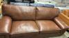 MYARS 91INCH LEATHER SOFA - 5