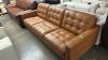 CHATEAU D'AX MASSIMO LEATHER SOFA - 3