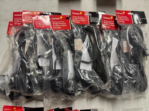 (10) NEW SINGER FIXTURE OUTDOOR PATIO STRINGER