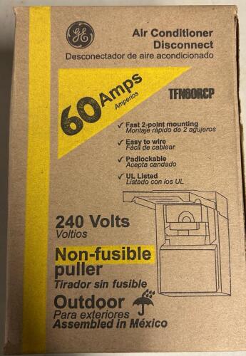 (1) 60 AMP AIR CONDTIONER DISCONNECT