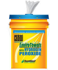 (1) ENVIROTOWELS WITH HYDROGEN PEROXIDE