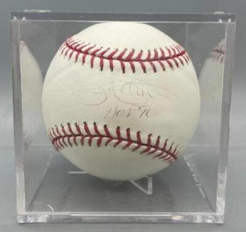 JIM PALMER "HALL OF FAME 1990" SIGNED BASEBALL