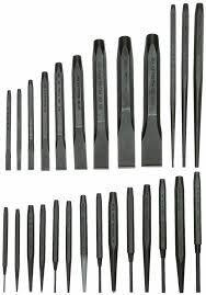 (1) CHISEL PUNCH SET