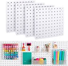 (6) BOXES OF (4) SQUARES OF PEGBOARD