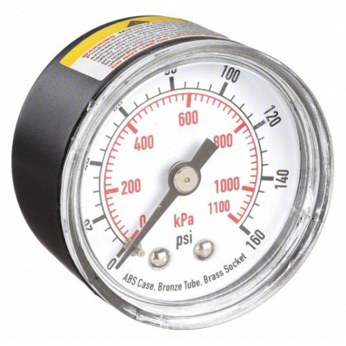 (4) COMMERCIAL PRESSURE GAUGE