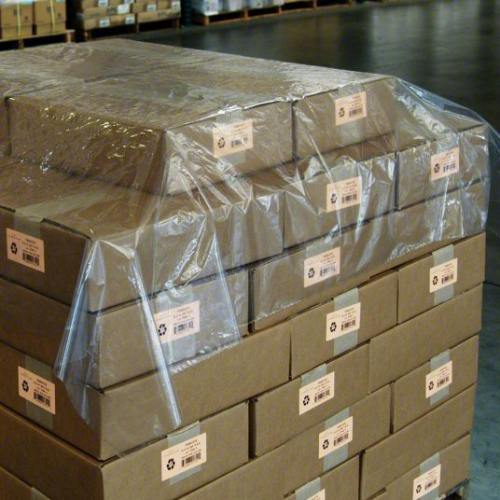 (1) BOX OF (150) PALLET COVERS