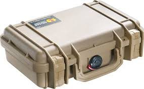 (2) WATERPROOF HARD SHELL STORAGE CASE