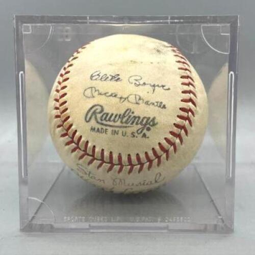 1962 ALL STAR GAME STAMPED BASEBALL