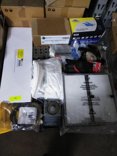 (1) TABLE OF MISC ITEMS