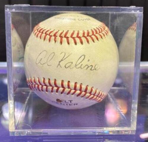 "AL KALINE" REPLICA AUTOGRAPHED BASEBALL