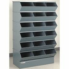 (1) SECTIONAL STACKING BIN UNIT