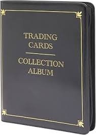 (3) TRADING CARD ALBUM