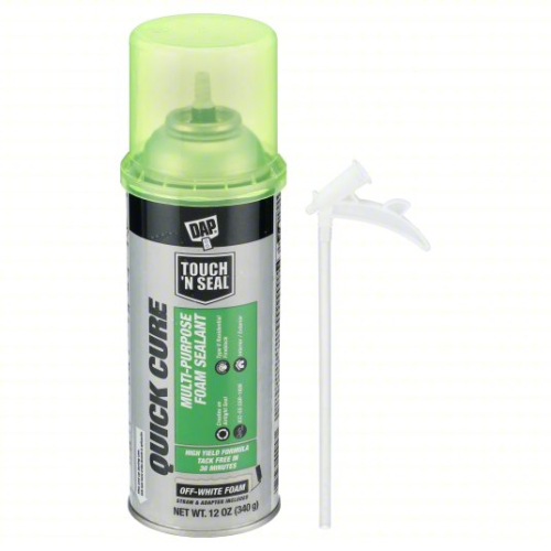 (4) OFF WHITE FOAM SEALANT