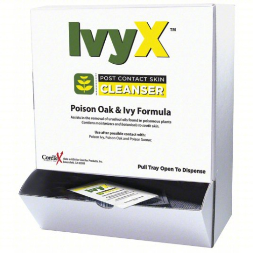 (2) BOXES OF (25) POISON IVY CLEANSER