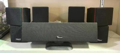 ICINEMA 5-CHANNEL SURROUND SOUND SPEAKER SET