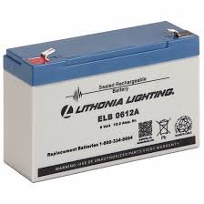 (1) 3-CELL LEAD ACID BATTERY